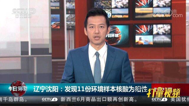 辽宁沈阳:发现11份环境样本核酸为阳性