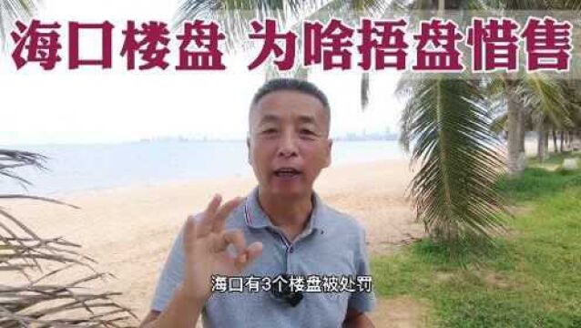 海口楼盘,为啥捂盘惜售、加价销售?