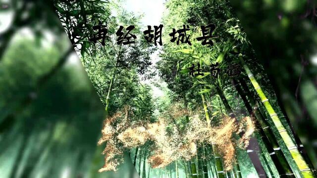 再经胡城县 作者:杜荀鹤