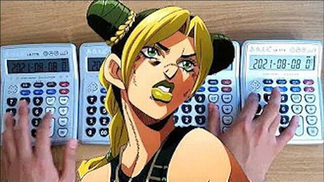 用计算器弹奏JOJO《团灭之海》主题曲,天堂制造!