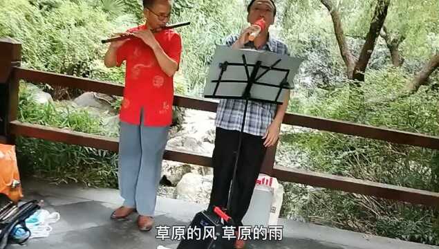 草原上的格桑花《卓玛》欣赏:上海静安周日同乐乐队文艺曲目.