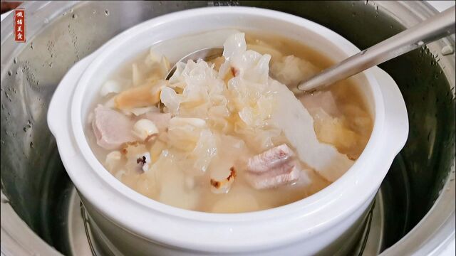 食疗汤水六神汤,6味汤料搭配,健脾祛湿又安神,秋天要多喝