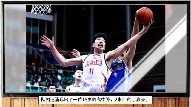 下一站巨星!18岁高中锋CBA首秀轰25+12,杨毅:和姚明太像了