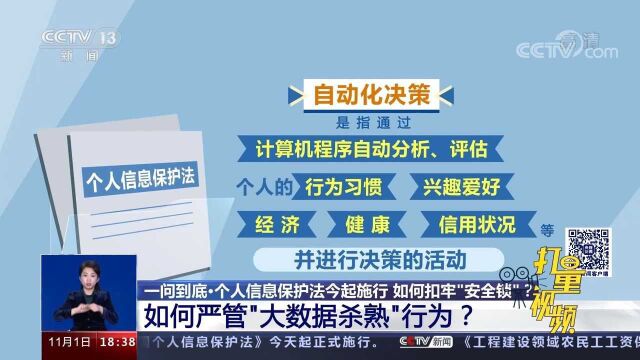 不得“大数据杀熟”,《个人信息保护法》作出专门规范