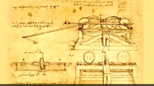 开眼:达芬奇发明的攻城神器,堪比中国巢车木幔、云梯临冲!