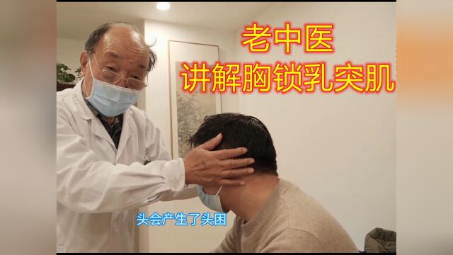 应粉丝朋友要求,83岁老中医讲解胸锁乳突肌,常见病都跟它密切相关!