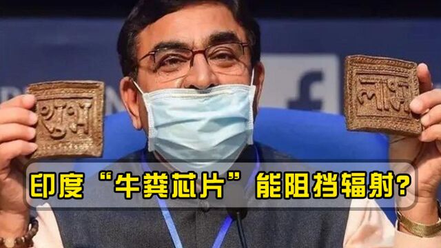 印度“牛粪芯片”约12厘米长,真能阻挡辐射?印度芯片是个笑话!