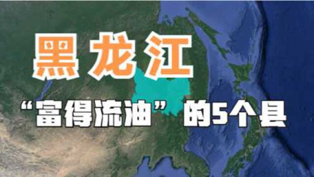 黑龙江“富得流油”的5个县,富裕程度超佳木斯,有望撤县设市!