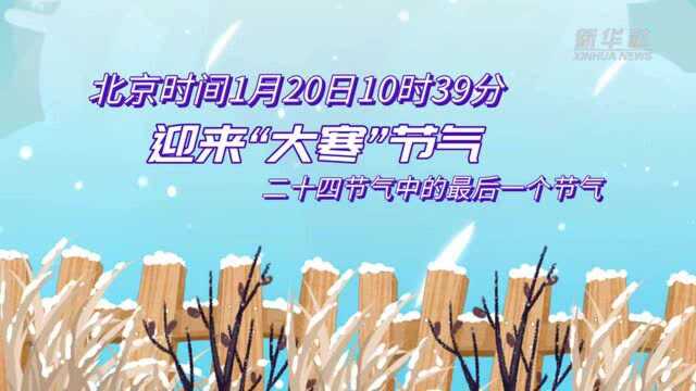 20日10时39分“大寒”:腊尽寒随一夜去,熏风一曲喜迎春