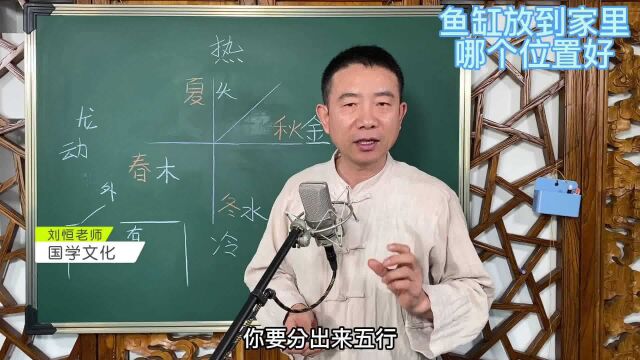 刘恒易经:鱼缸放到家里哪个位置好