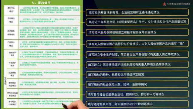 民参军企业必看:装备承制单位资格审查(A/B类)在线视频