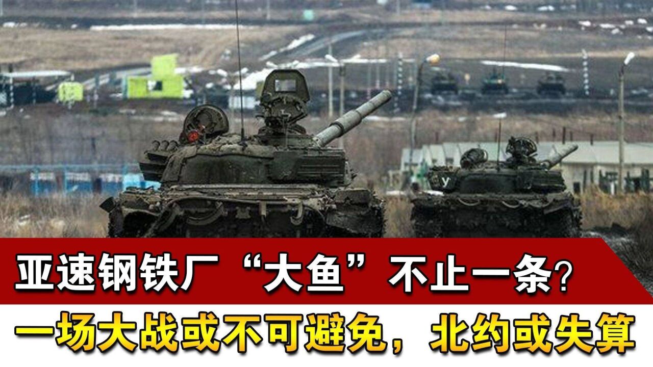 亚速钢铁厂“大鱼”不止一条?一场大战或不可避免,北约或失算