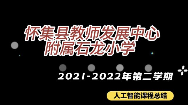 中心附小人工智能课程总结