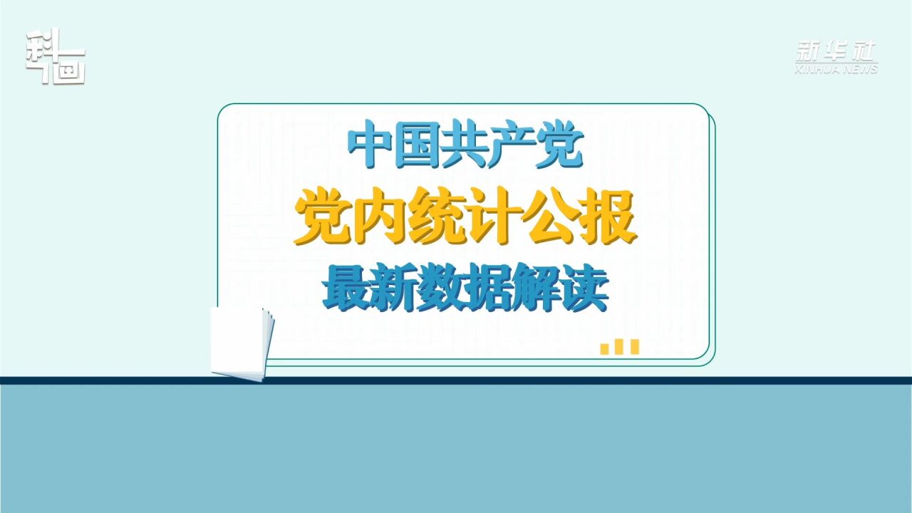 科画|中国共产党党员总数达9671.2万名