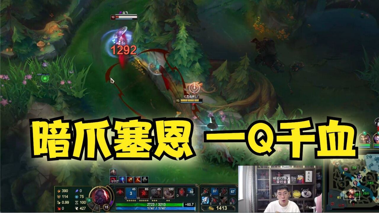 兰林汉:上单暗爪害虫,一q千血,你知道我虚区有多高吗!