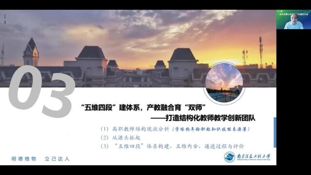 教师发展与双高建设专题培训会