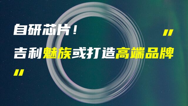 曝吉利魅族将打造高端手机品牌;真我GT2大师探索版外观公布