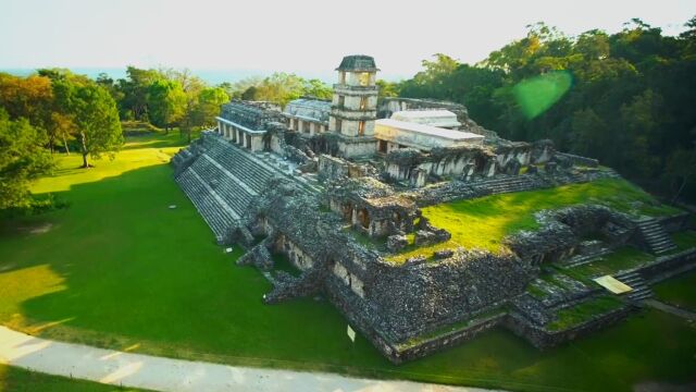 1400年前玛雅文明的宏伟城市,帕伦克古城留下了诸多建筑丰碑!