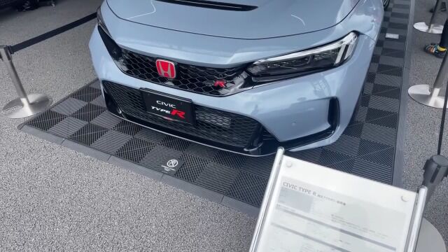 日本展出新Civic Type R 原厂改件尾翼好有型