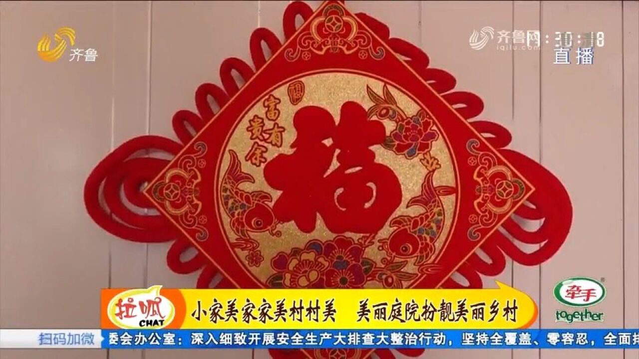 风景常驻农家!平原开展美丽庭院建设,以“小家美”促“乡村美”