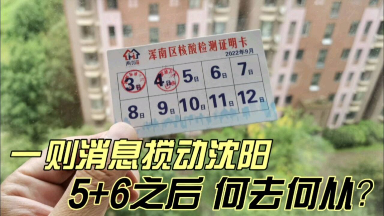 一则消息搅动沈阳,5+6之后,何去何从?