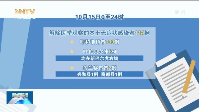 内蒙古自治区新冠肺炎疫情最新情况