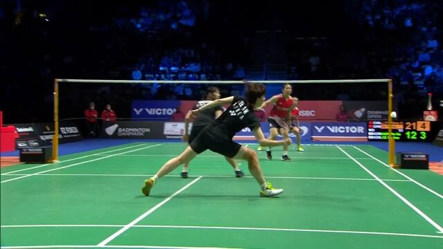  BaekLee rise up against three times world champions ChenJia