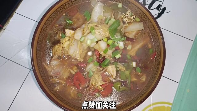 白菜豆腐这样做,你爱了嘛,美美的!