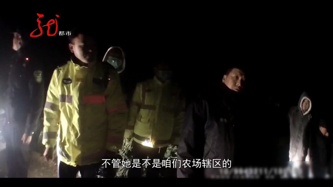 鹤岗:老人采山走失 当地连夜搜救