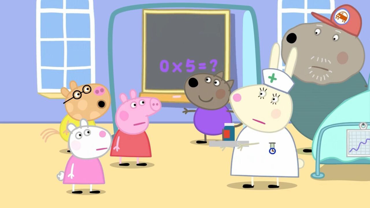 佩奇:都整上奥数题了啊臭小子!_腾讯视频