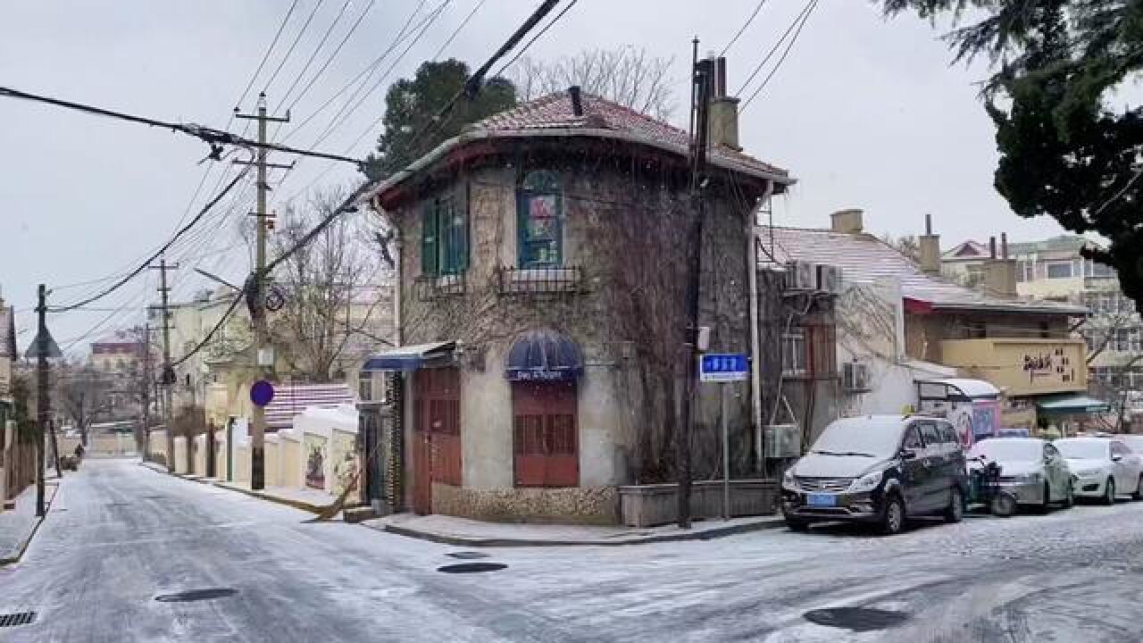 夏天来不了青岛那就冬天来吧,雪中的青岛一定要和喜欢的人来一次.