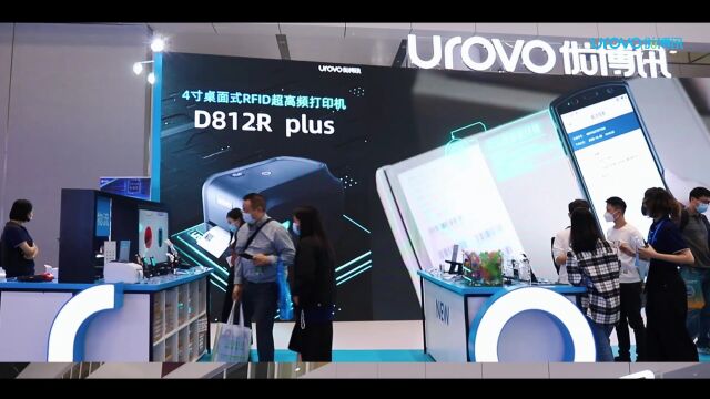 优博讯首次展出了P8100H、DT51U、FR1000、D812R PLUS、DT45、DT50DP和DT60等多款新产品