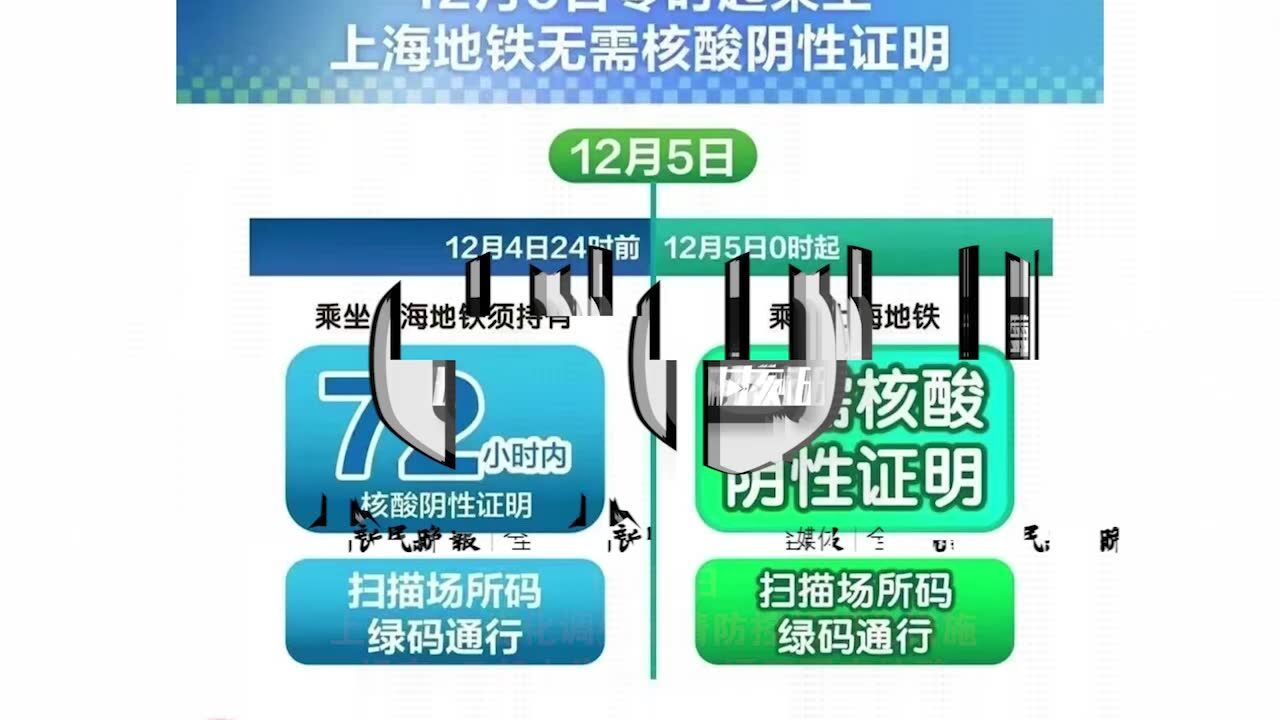 上海地铁今起不再查验核酸证明,除了要扫“场所码”,这些事项也请注意!