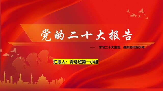 惠州学院电子信息与电气工程学院第四期“青马工程”第一小组宣讲