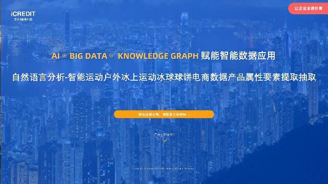 自然语言分析智能运动户外冰上运动冰球球饼电商数据产品属性要素提取抽取艾科瑞特科技(iCREDIT)