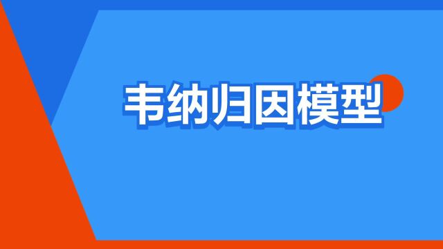 “韦纳归因模型”是什么意思?