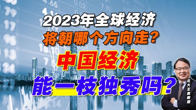 2023年全球经济将朝哪个方向走?中国经济能一枝独秀吗?