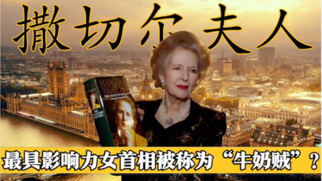 英国首位最具影响力的女首相,苏联称为铁娘子,国内称为牛奶贼?