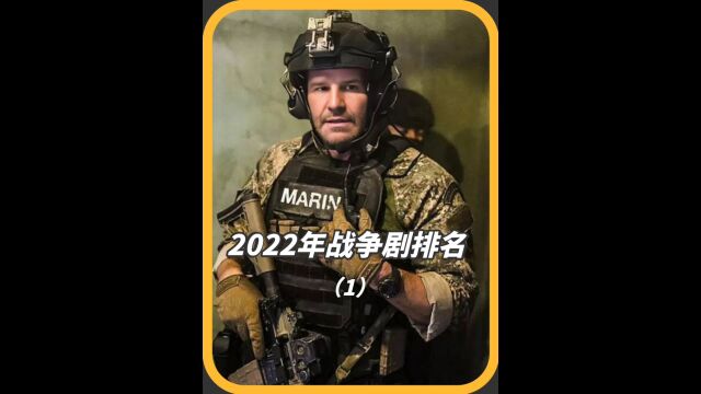 2022年评分最高的10部战争动作剧,今天是除夕,祝大家新年快乐!