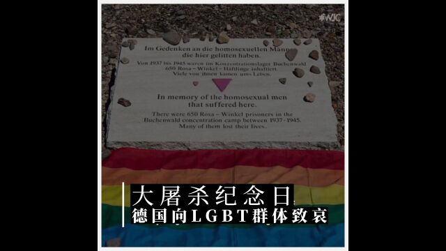 77年来首次,德国议会向纳粹大屠杀的LGBT群体致哀