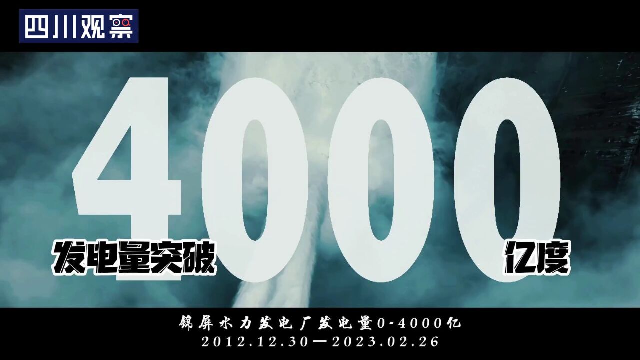 四川省内最大电厂发电量突破4000亿度