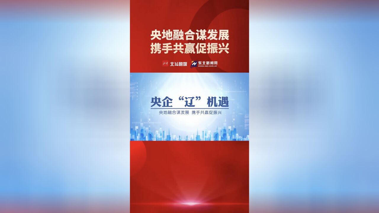 北斗访谈丨8位央企负责人 畅“辽”新机遇