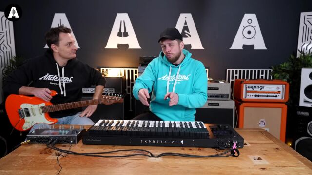 Guitarist Reacts to the Osmose!  Can a Synth Sound Like a Guitar?