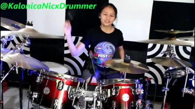 Neon Trees ~ Moving In The Dark  Drum Cover By Kalonica Nicx