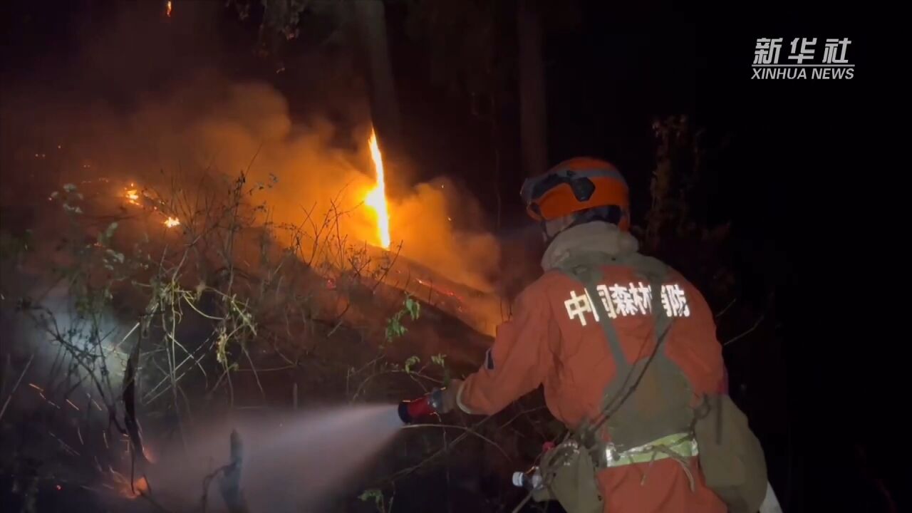 四川凉山西昌森林火灾仍在扑救中