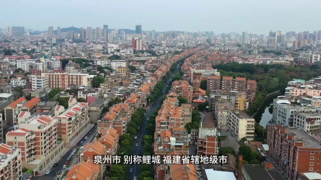 福建泉州市,素有“海滨邹鲁”“光明之城”的美誉