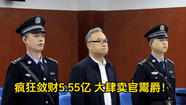 疯狂敛财5.55亿!现场视频:辽宁副省长王大伟认罪 大肆卖官鬻爵