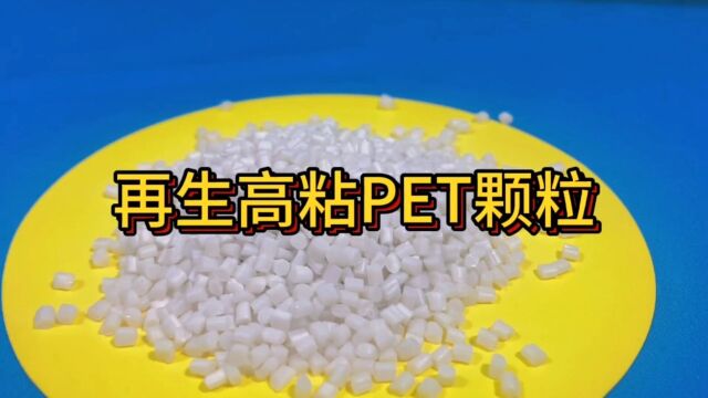 再生高粘度PET塑料颗粒#再生颗粒#高粘度颗粒#PET颗粒