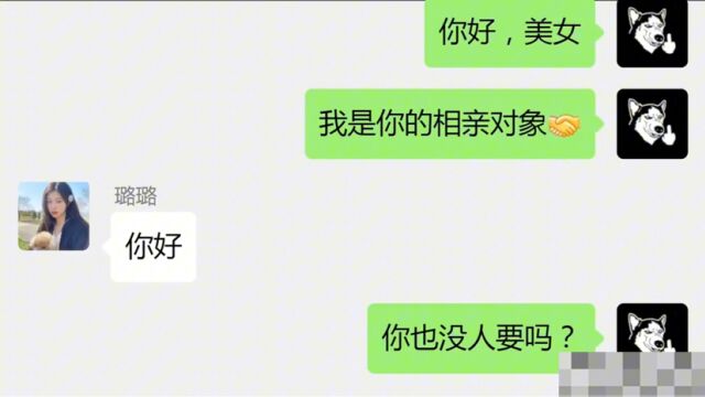 人如头像,二傻子一个