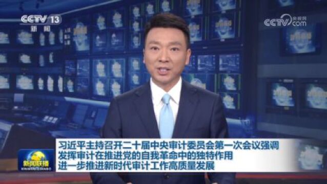 [视频]习近平主持召开二十届中央审计委员会第一次会议强调 发挥审计在推进党的自我革命中的独特作用 进一步推进新时代审计工作高质量发展